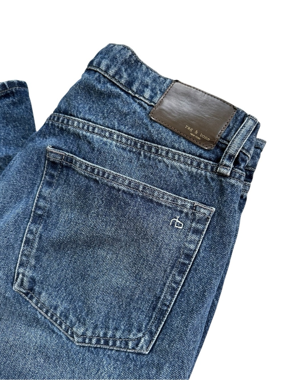 rag & bone • Relaxed Straight Jeans in Adeline - Picture 7 of 15